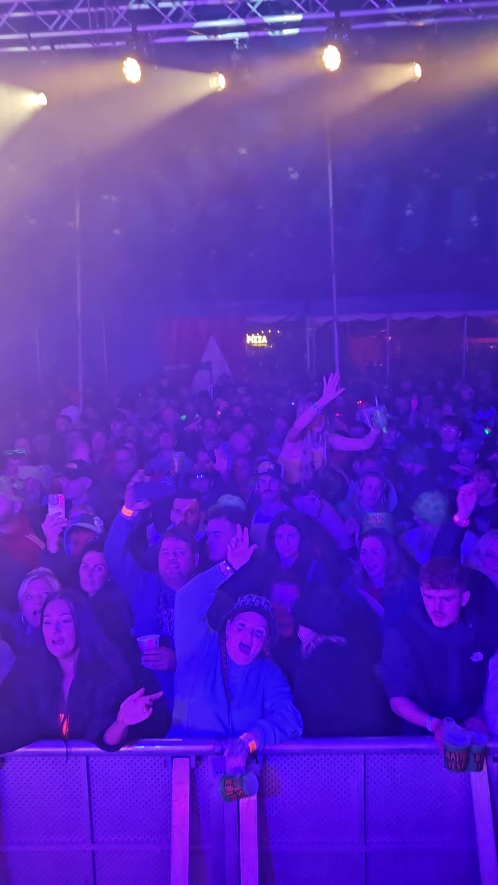Live show footage